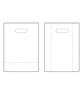 Bolsa de troquel personalizada